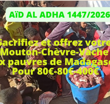Offrir un mouton de l’Aïd aux pauvres à Madagascar