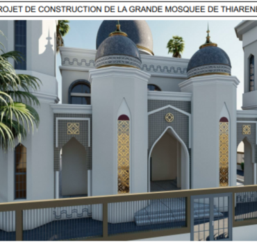 Construction de la mosquée de Thiarène