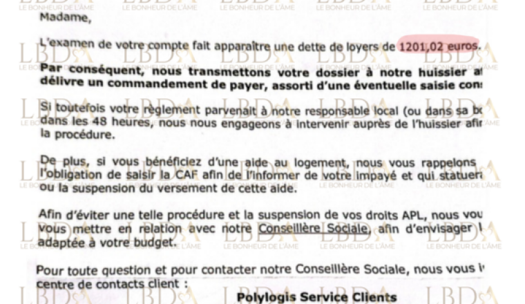 Expulsion logement maman