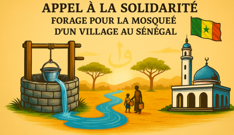 Un forage pour une mosquée au Sénégal