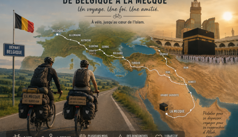 Projet vélo Belgique–Mecque