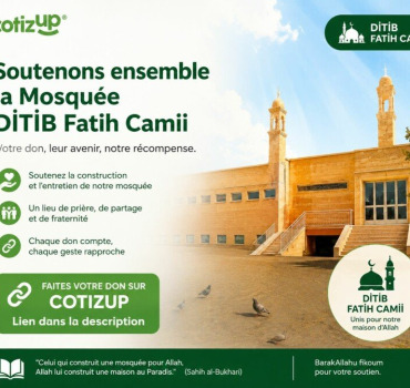 Soutenir l'achèvement  de votre mosquée turque