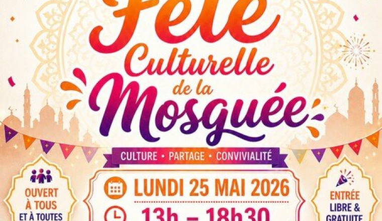 FETE CULTURELLE DE LA MOSQUEE 2026