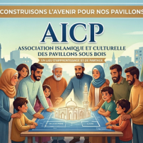 Une mosquée aux pavillons sous bois