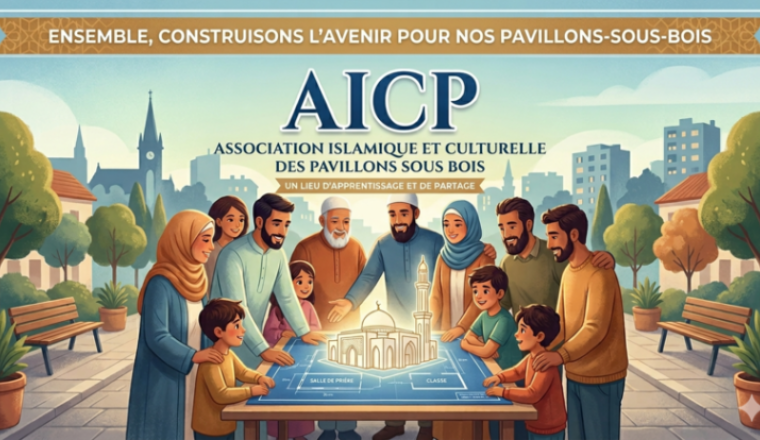 Une mosquée aux pavillons sous bois