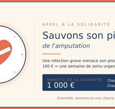Chaque jour, elle vit avec la peur de l'amputation
