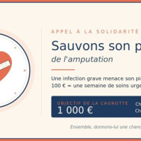 Chaque jour, elle vit avec la peur de l'amputation