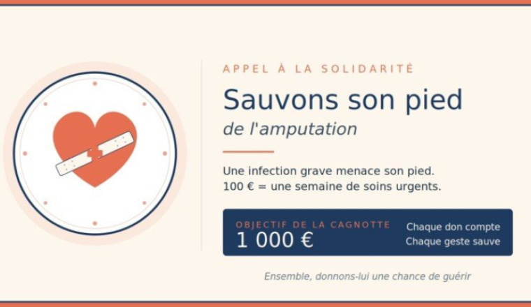 Chaque jour, elle vit avec la peur de l'amputation