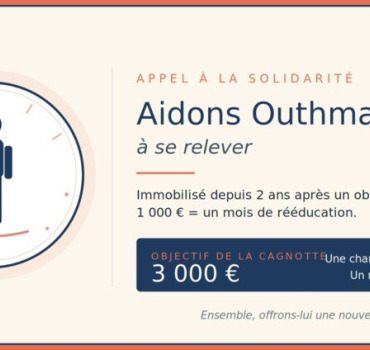 Outhman vit paralysé depuis 2 ans