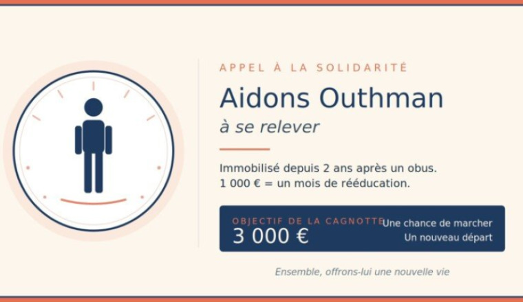 Outhman vit paralysé depuis 2 ans