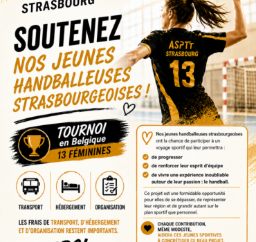 Soutenez nos 13 feminines de L'ASPTT Strasbourg