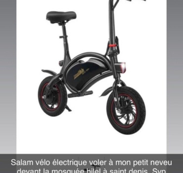Cagnotte vélo