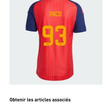 Cadeaux pour Paco