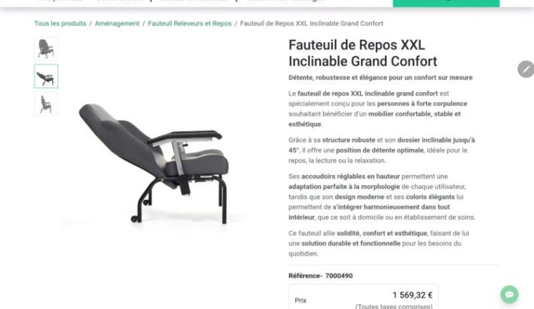 Aide financière aller sur Lyon Fauteuil Médicalisé
